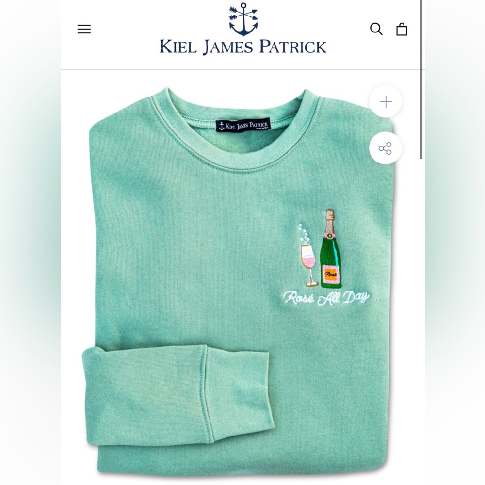 Neil James Patrick rose all day crew neck XL- never worn